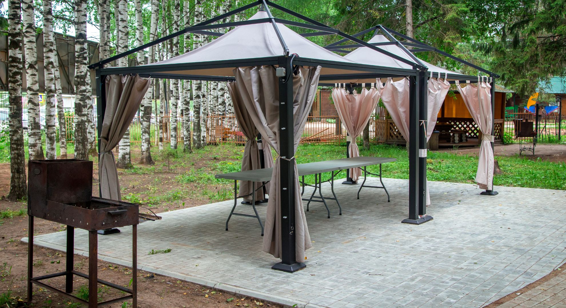 Covered Pergola Construction